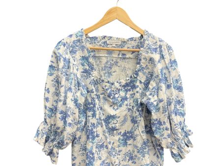 Blouse 3 4 Sleeve By Cupcakes And Cashmere In Floral Print, Size: S Online