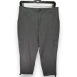 Athletic Pants By Eddie Bauer In Grey, Size: M Cheap