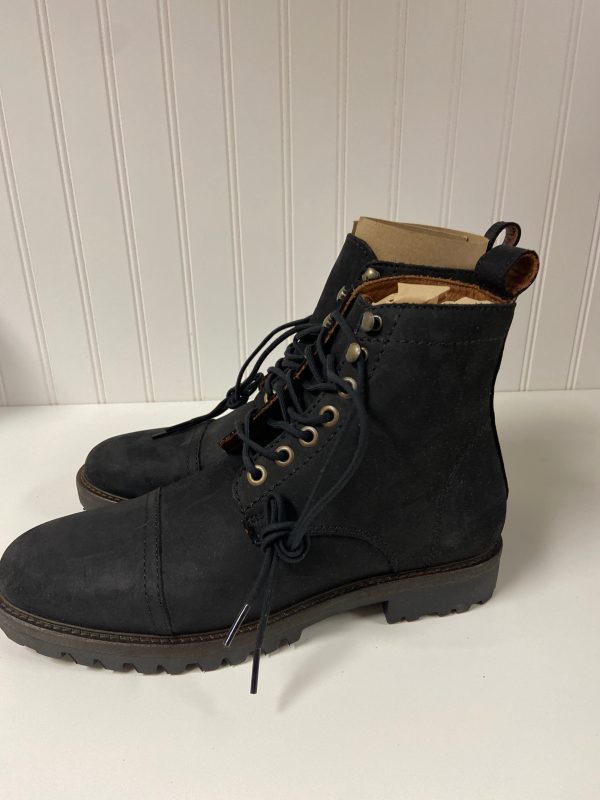 Black Boots Combat Clothes Mentor, Size 10.5 For Discount