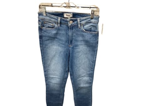 Jeans Designer By Paige In Blue Denim, Size: 6 on Sale