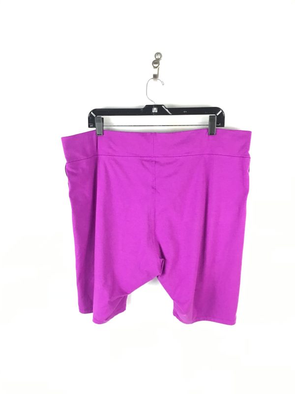 Athletic Shorts By Fila In Purple, Size: 3x For Discount