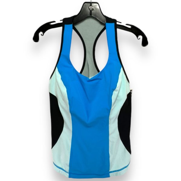 Athletic Tank Top By Lululemon In Blue, Size: 10 For Discount