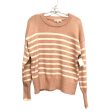 Sweater By Philosophy In Peach, Size:L Sale