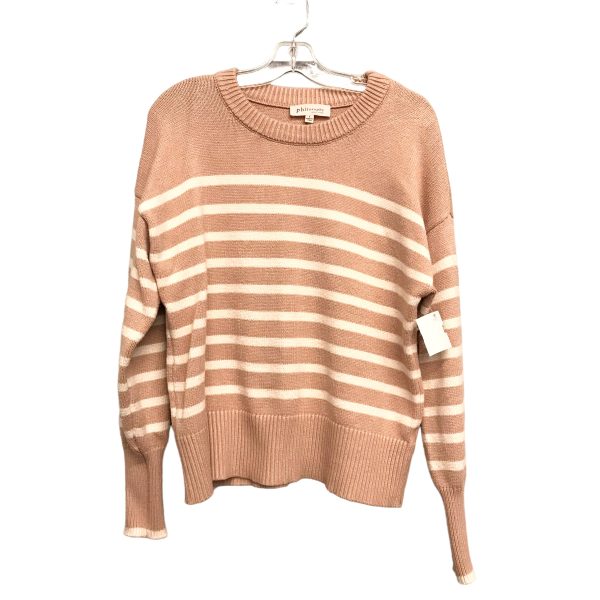 Sweater By Philosophy In Peach, Size:L Sale