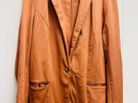 Blazer By Nine West Apparel In Orange, Size: Xl For Discount