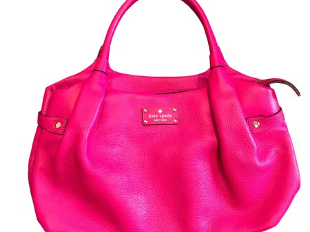 Handbag Designer By Kate Spade In Pink, Size:Large For Sale