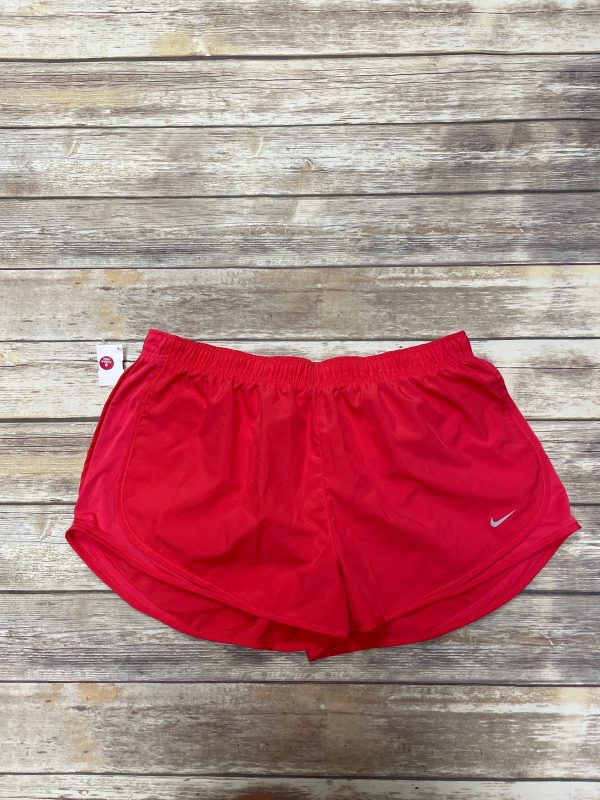 Athletic Shorts By Nike In Coral, Size: Xxl For Sale