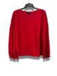 Blouse Long Sleeve By Alfani In Red, Size: 1x For Cheap