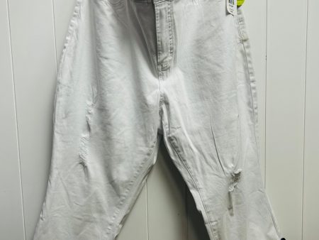 Capris By Royalty In White, Size: 20 Online Hot Sale