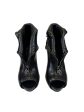 Boots Luxury Designer By Alexander Mcqueen In Black, Size: 5.5 For Sale