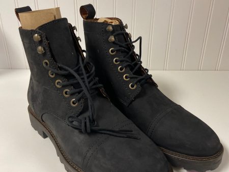 Black Boots Combat Clothes Mentor, Size 10.5 For Discount