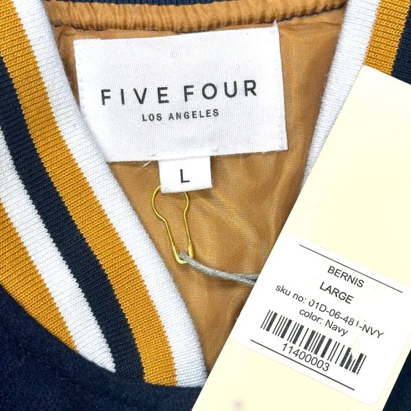 Jacket Other By Five Four LA In Navy, Size: 8 on Sale