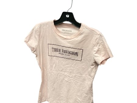 Top Short Sleeve By True Religion In Pink, Size: S For Sale