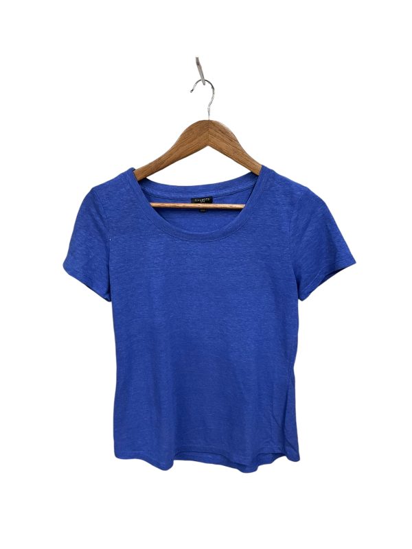 Top Short Sleeve By Talbots In Blue, Size: S Online Hot Sale