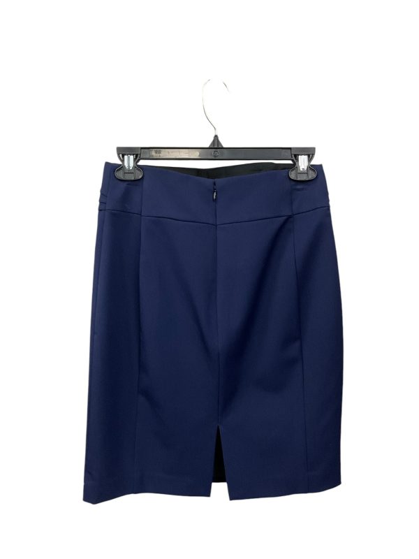 Skirt Midi By Express In Blue, Size: S For Cheap