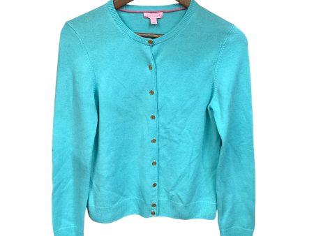 Cardigan By Lilly Pulitzer In Aqua, Size: S Cheap