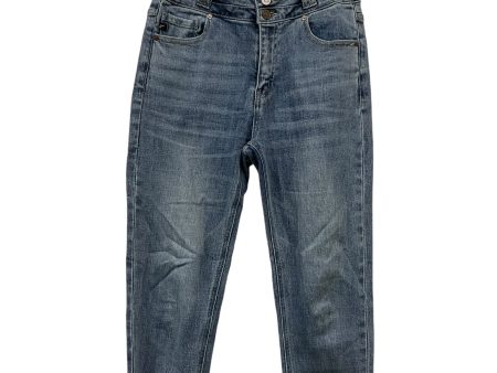 Jeans Boyfriend By Kancan In Blue Denim, Size: 0 For Cheap