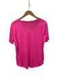 Athletic Top Short Sleeve By Athleta In Pink, Size: L Cheap