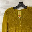 Blouse 3 4 Sleeve By Johnny Was In Green, Size: M Online Sale