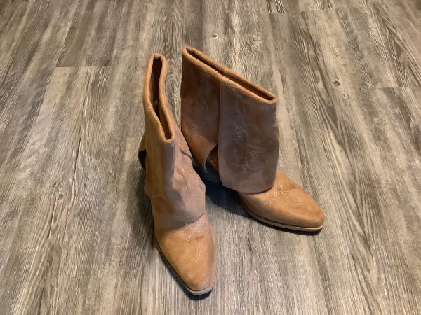 Boots Western By Soda In Tan, Size: 10 Online now