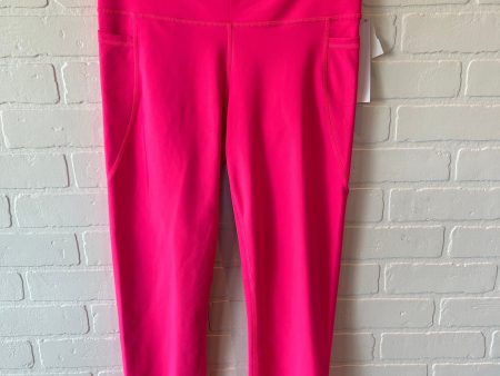 Athletic Leggings By Old Navy In Pink, Size: 12 For Discount