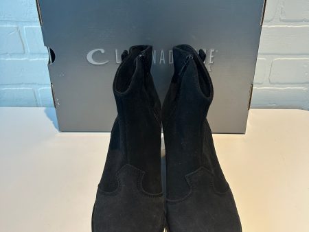 Boots Ankle Heels By Cma In Black, Size: 9.5 Hot on Sale