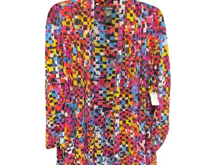 Cardigan By Ali Miles In Multi-colored, Size: 1x Online