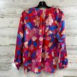 Blouse Long Sleeve By Johnny Was In Pink, Size: M on Sale