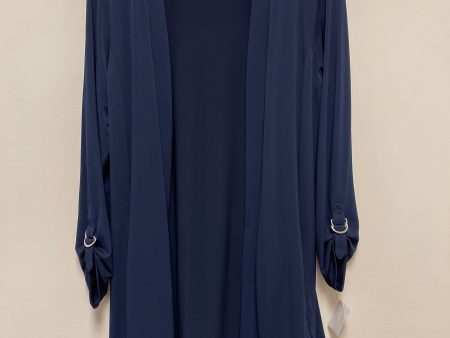 Cardigan By Susan Graver In Navy, Size: S Online now