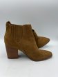 Boots Ankle Heels By Ana In Brown, Size: 9 For Discount