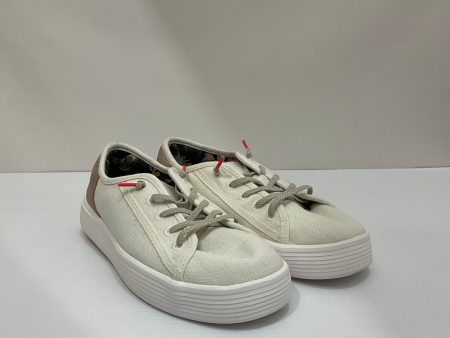 Shoes Sneakers By Hey Dude In Cream, Size: 8 Online now