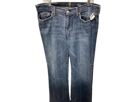 Jeans Boot Cut By 7 For All Mankind In Denim, Size: 14 Fashion