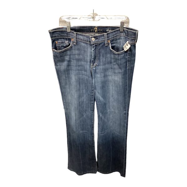 Jeans Boot Cut By 7 For All Mankind In Denim, Size: 14 Fashion