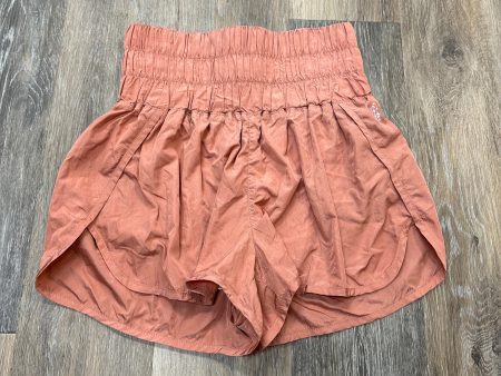 Athletic Shorts By Free People In Orange, Size: M Hot on Sale