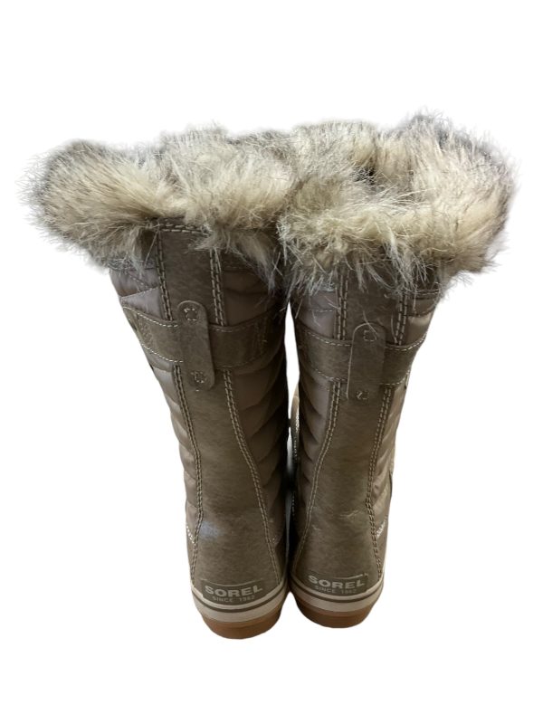 Boots Snow By Sorel In Taupe, Size: 10.5 For Discount