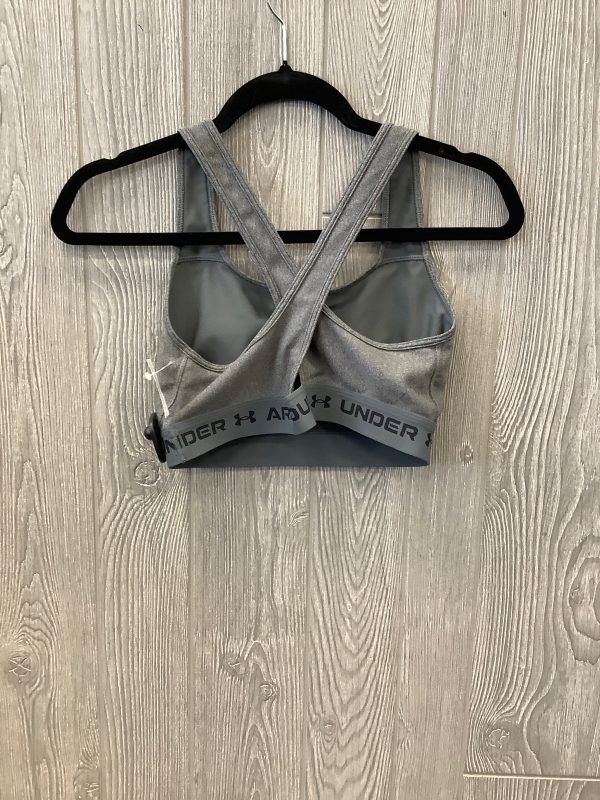 Athletic Bra By Under Armour In Grey, Size: L For Cheap