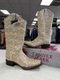 Boots Western By Clothes Mentor In Cream, Size: 7.5 Sale