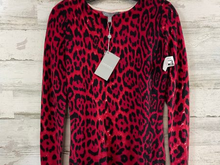 Sweater Cashmere By Neiman Marcus In Red, Size: L For Sale