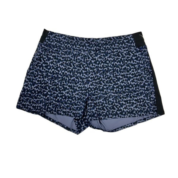 Athletic Shorts By Athleta In Black & Blue, Size: 1x Online Hot Sale