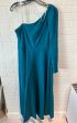 Dress Party Long By Kay Unger In Teal, Size: Xl on Sale