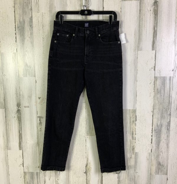 Jeans Skinny By Gap In Black Denim, Size: 2 Sale