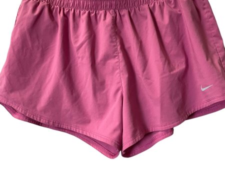 Athletic Shorts By Nike In Pink, Size: M Discount