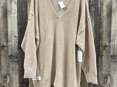 Sweater By Clothes Mentor In Mauve, Size: Xxl For Discount