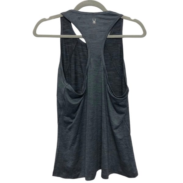 Athletic Tank Top By Spyder In Grey, Size: L For Sale