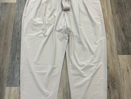 Athletic Pants By Athleta In Tan, Size: 20 Online now