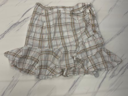 Skirt Designer By Veronica Beard In Plaid Pattern, Size: M Cheap