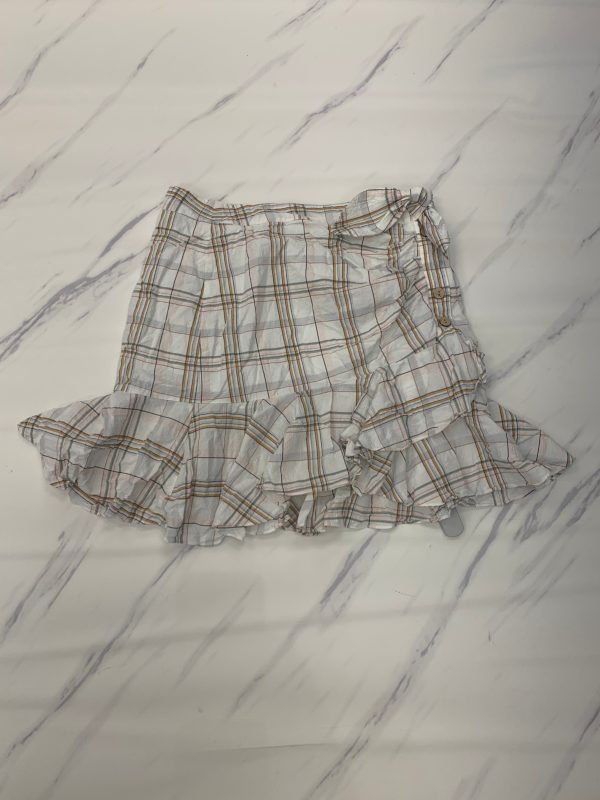 Skirt Designer By Veronica Beard In Plaid Pattern, Size: M Cheap