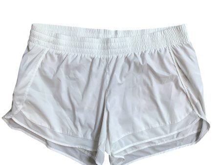 Athletic Shorts By Athleta In White, Size: Xl Online