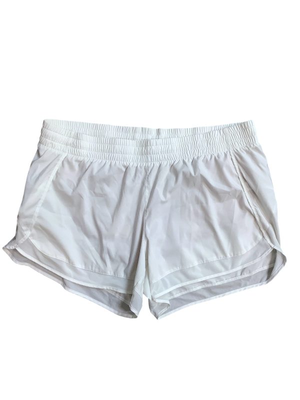 Athletic Shorts By Athleta In White, Size: Xl Online