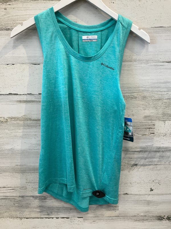 Athletic Tank Top By Columbia In Aqua, Size: Xs Online now